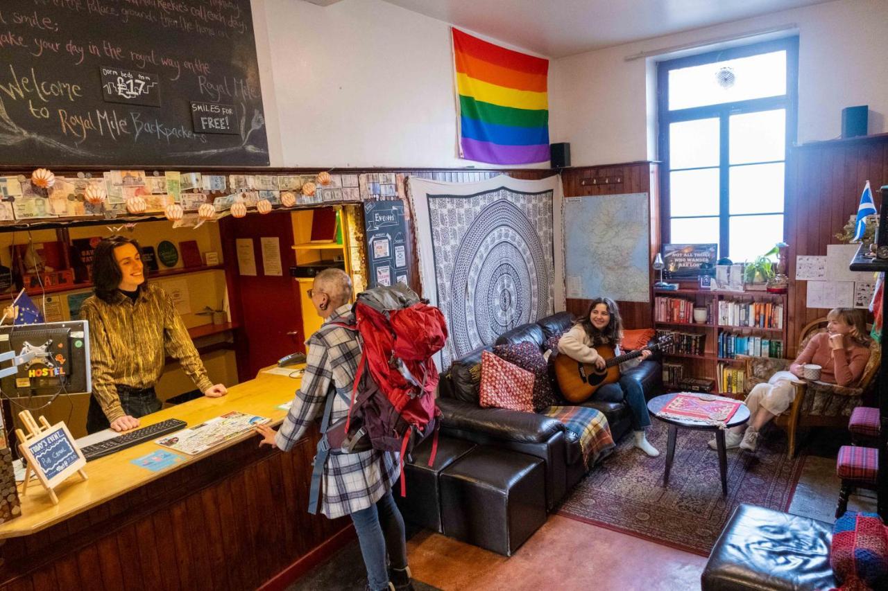 הוסטל אדינבורו Royal Mile Backpackers מראה חיצוני תמונה